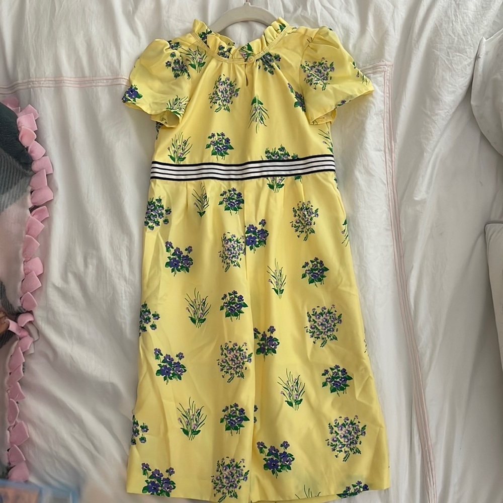 Janie and Jack Prints & Picnics Girls Floral Jumpsuit